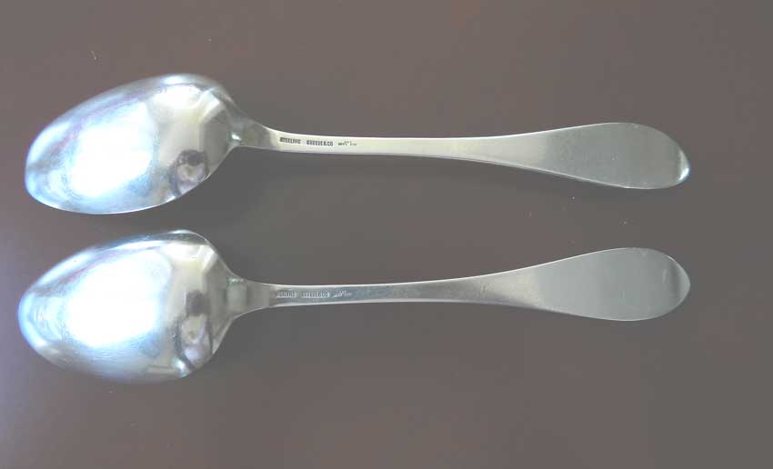 Sterling Silver SOUP SPOON 21 in the pattern NAPOLEONIC BY SHREVE